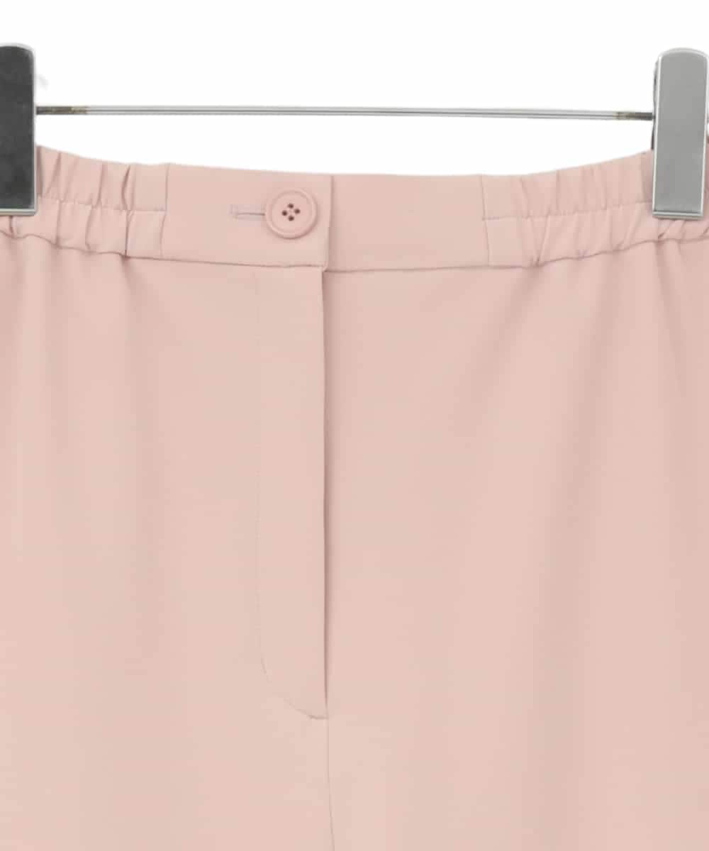 RMLDD81190 HIROKO BIS GRANDE(ヒロコ ビス グランデ) 【大きいサイズ】サイドベンツストレッチクロップドパンツ ピンク