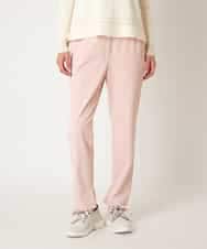 RMLDD81190 HIROKO BIS GRANDE(ヒロコ ビス グランデ) 【先行予約/大きいサイズ】サイドベンツストレッチクロップドパンツ イエロー