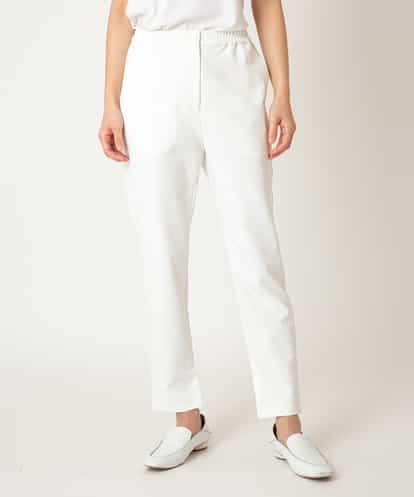 RMLDD81190 HIROKO BIS GRANDE 【先行予約/大きいサイズ】サイドベンツストレッチクロップドパンツ