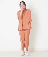 RMLLP65250 HIROKO BIS GRANDE(ヒロコ ビス グランデ) 【洗える】ストレッチジョガーパンツ グリーン