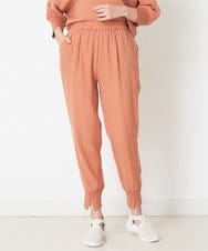 RMLLP65250 HIROKO BIS GRANDE(ヒロコ ビス グランデ) 【洗える】ストレッチジョガーパンツ グリーン