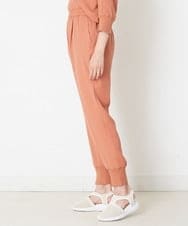 RMLLP65250 HIROKO BIS GRANDE(ヒロコ ビス グランデ) 【洗える】ストレッチジョガーパンツ グリーン