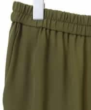 RMLLP65250 HIROKO BIS GRANDE(ヒロコ ビス グランデ) 【洗える】ストレッチジョガーパンツ グリーン