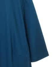 RMPGQ74270 HIROKO BIS GRANDE(ヒロコ ビス グランデ) 【洗濯機で洗える】切り替えワンピース ブルー