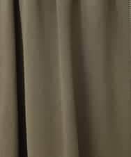 RMQAB78310 HIROKO BIS GRANDE(ヒロコ ビス グランデ) 【大きいサイズ】配色ステッチジャージーデザインスカート /洗える カーキ