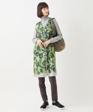 RMQAB86170 HIROKO BIS GRANDE(ヒロコ ビス グランデ) 【大きいサイズ】スリムシルエット裏起毛ストレッチパンツ /洗濯機で洗える ダークグレー