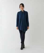 RMQCS60200 HIROKO BIS GRANDE(ヒロコ ビス グランデ) 【洗濯機で洗える/日本製】ストレッチポンチ裏起毛パンツ ブラウン