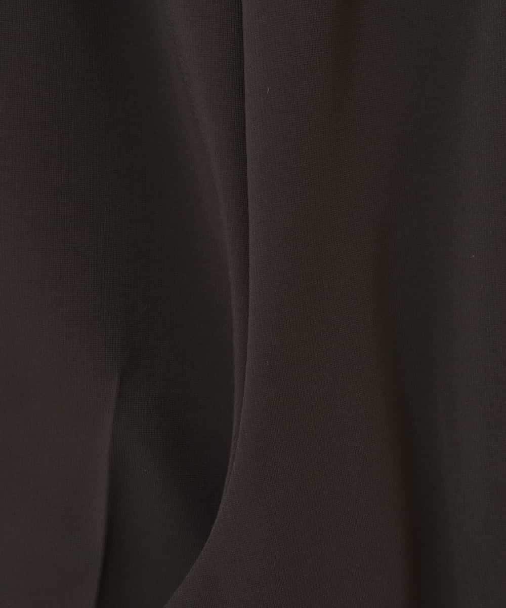 RMQCS60200 HIROKO BIS GRANDE(ヒロコ ビス グランデ) 【洗濯機で洗える/日本製】ストレッチポンチ裏起毛パンツ ブラウン