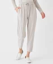 RMQDD81210 HIROKO BIS GRANDE(ヒロコ ビス グランデ) 【大きいサイズ】テーパードイージーパンツ ベージュ