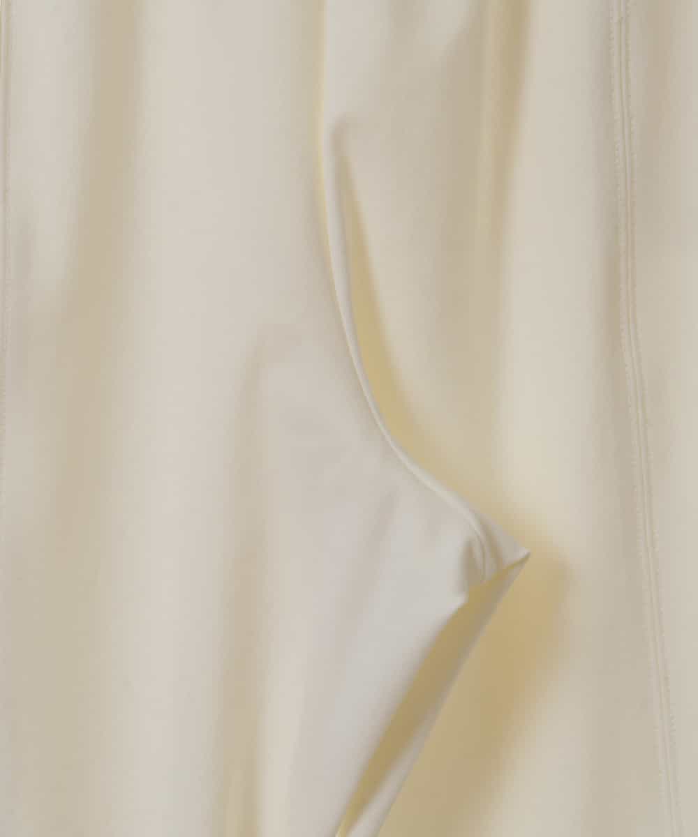 RMQGP66190 HIROKO BIS GRANDE(ヒロコ ビス グランデ) 【洗濯機で洗える】クールトリコットパンツ ホワイト