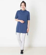 RMQIP77160 HIROKO BIS GRANDE(ヒロコ ビス グランデ) 【大きいサイズ】ストレッチレギンスパンツ /洗濯機で洗える ライトグレー