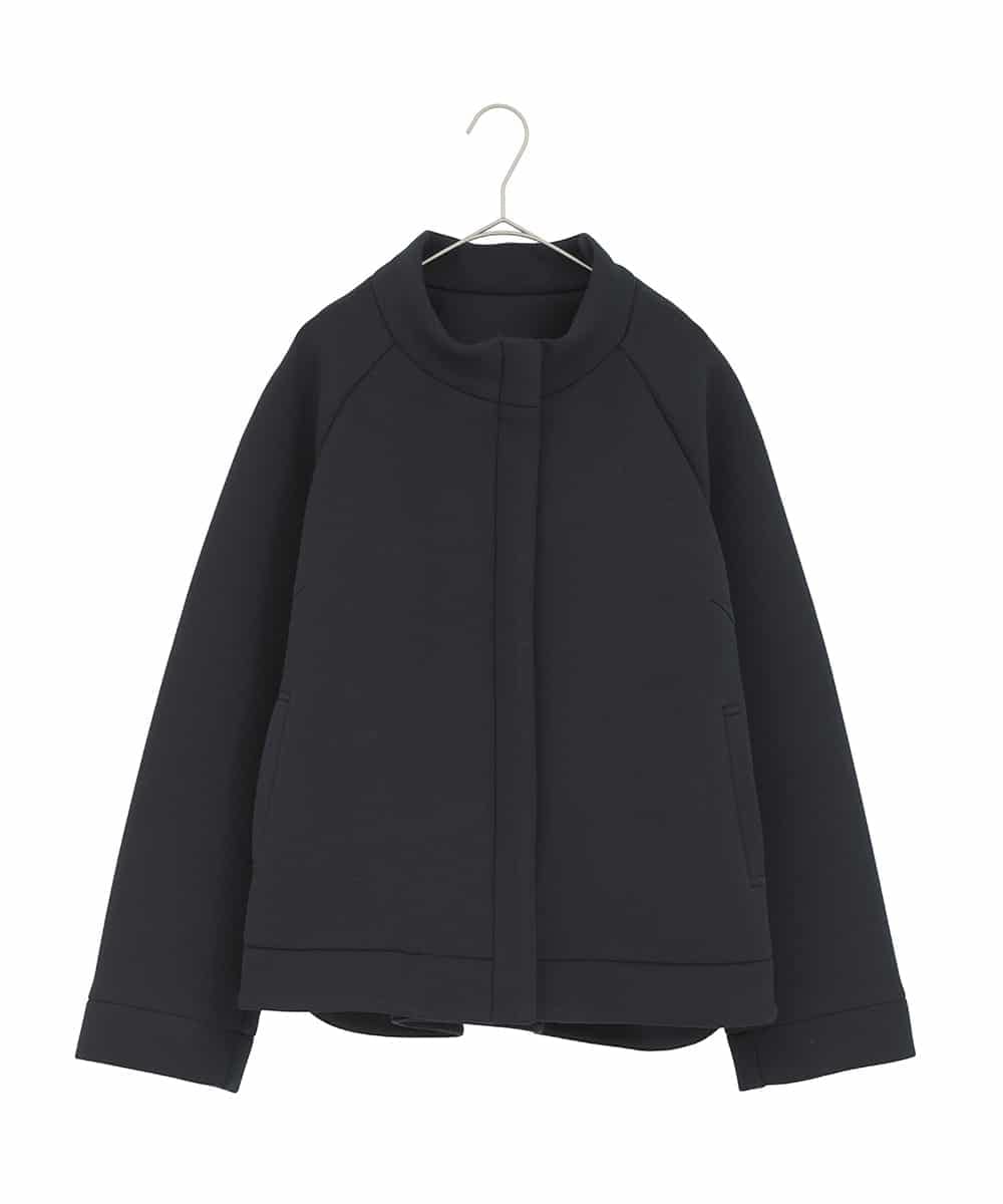 RMTDD50350 HIROKO BIS GRANDE 【大きいサイズ】ラウンドヘムショートブルゾン