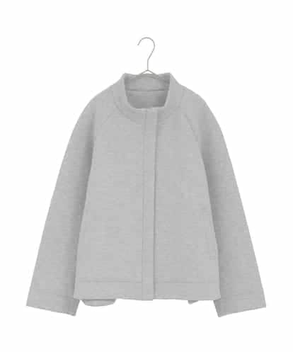 RMTDD50350  【大きいサイズ】ラウンドヘムショートブルゾン