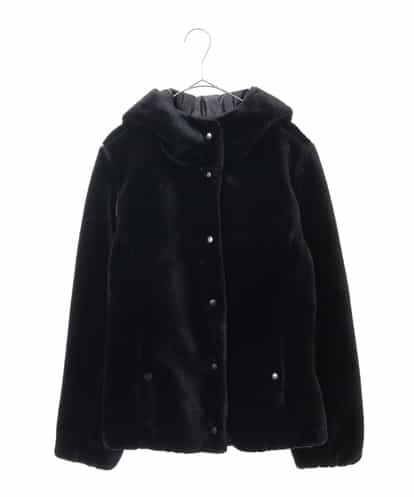RMUAH55350 HIROKO BIS GRANDE フーデッドリバーシブルブルゾン