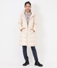 RMUAW81510 HIROKO BIS GRANDE(ヒロコ ビス グランデ) シレータフタロングダウンコート グリーン