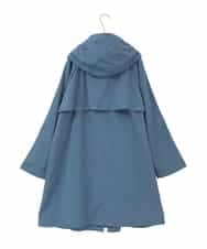 RMUDD60450 HIROKO BIS GRANDE(ヒロコ ビス グランデ) 【大きいサイズ】ビッグカラーテントラインコート ブルー