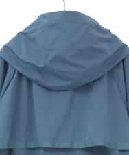 RMUDD60450 HIROKO BIS GRANDE(ヒロコ ビス グランデ) 【大きいサイズ】ビッグカラーテントラインコート ブルー