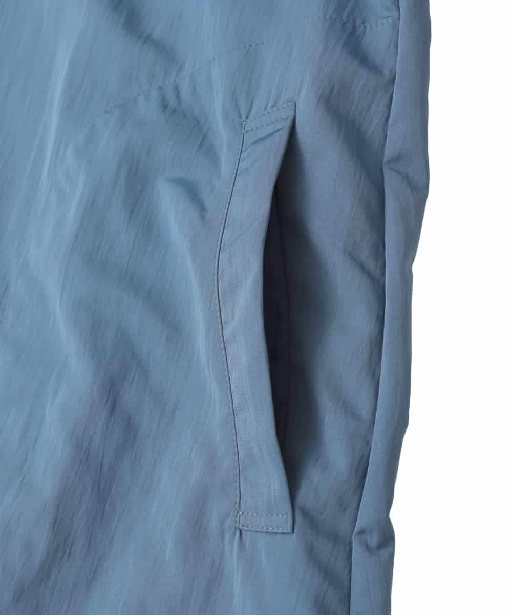 RMUDD60450 HIROKO BIS GRANDE(ヒロコ ビス グランデ) 【大きいサイズ】ビッグカラーテントラインコート ブルー