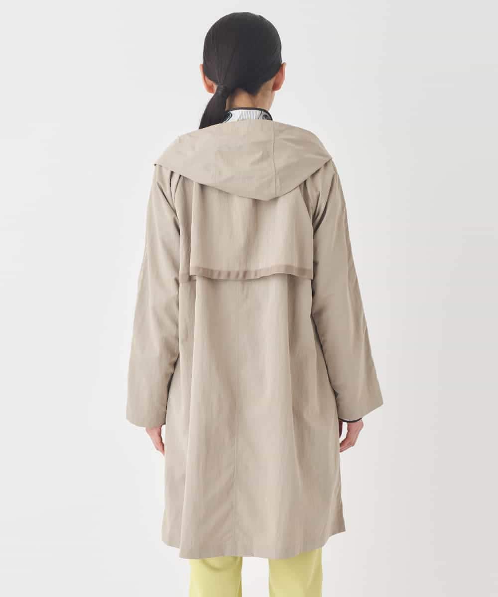 RMUDD60450 HIROKO BIS GRANDE(ヒロコ ビス グランデ) 【大きいサイズ】ビッグカラーテントラインコート ブルー