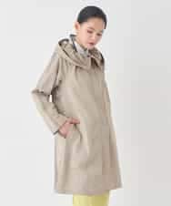 RMUDD60450 HIROKO BIS GRANDE(ヒロコ ビス グランデ) 【大きいサイズ】ビッグカラーテントラインコート ブルー