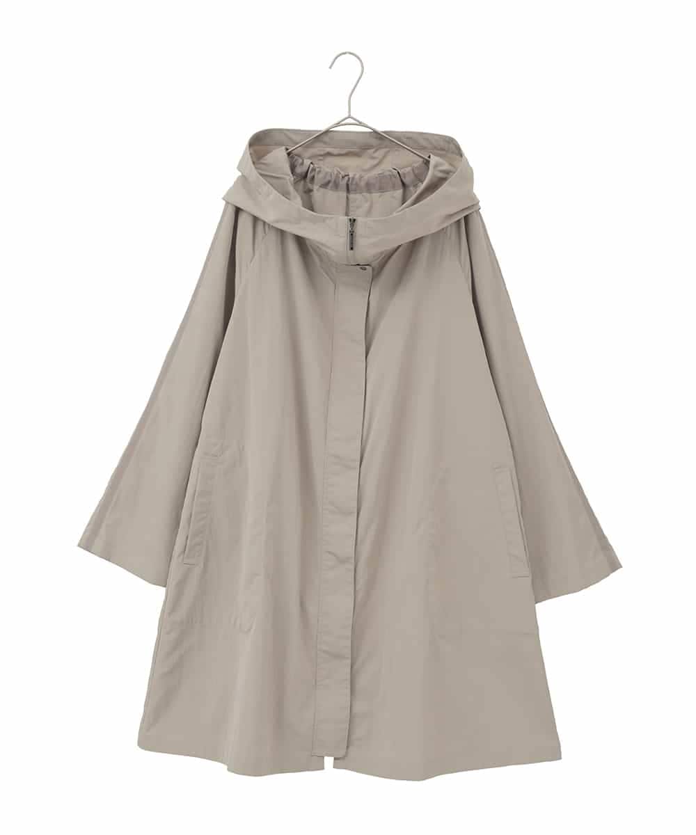 RMUDD60450 HIROKO BIS GRANDE(ヒロコ ビス グランデ) 【大きいサイズ】ビッグカラーテントラインコート ベージュ