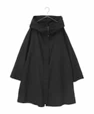 RMUDD60450 HIROKO BIS GRANDE(ヒロコ ビス グランデ) 【大きいサイズ】ビッグカラーテントラインコート ブラック