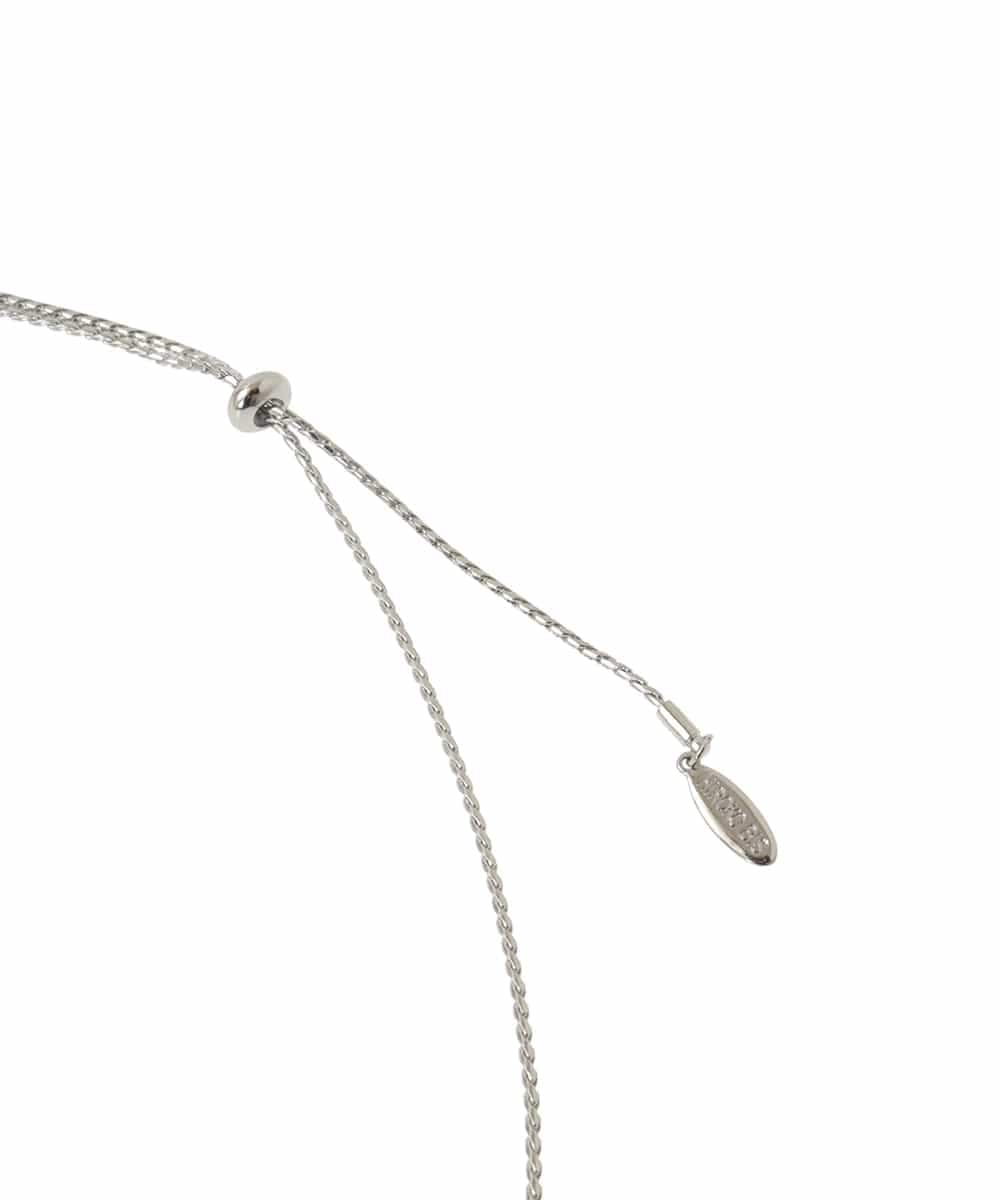 RP2AC02070 HIROKO BIS(ヒロコ ビス) MIXパーツスクエアデザインネックス シルバー