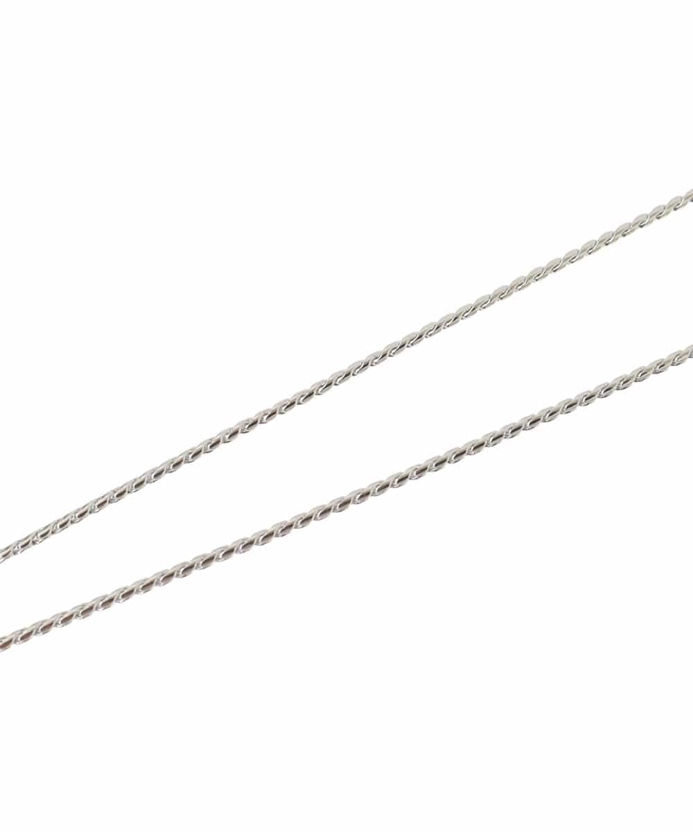 RP2AC02070 HIROKO BIS(ヒロコ ビス) MIXパーツスクエアデザインネックス シルバー