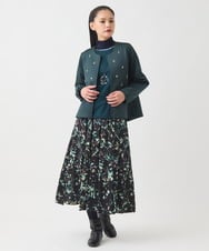 RP2AD01070 HIROKO BIS(ヒロコ ビス) ツイストサークルネックレス ブラック