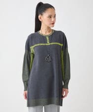 RP2AD01070 HIROKO BIS(ヒロコ ビス) ツイストサークルネックレス ブラック