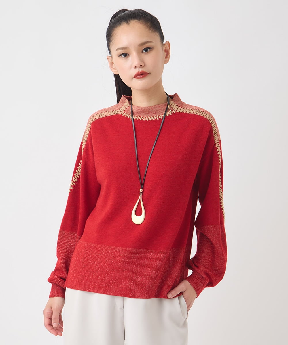 RP2AD02070 HIROKO BIS(ヒロコ ビス) ニュアンスワントップネックレス ゴールド