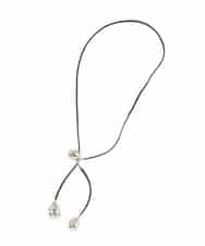 RP2AE02080 HIROKO BIS(ヒロコ ビス) アジャスターボールネックレス シルバー