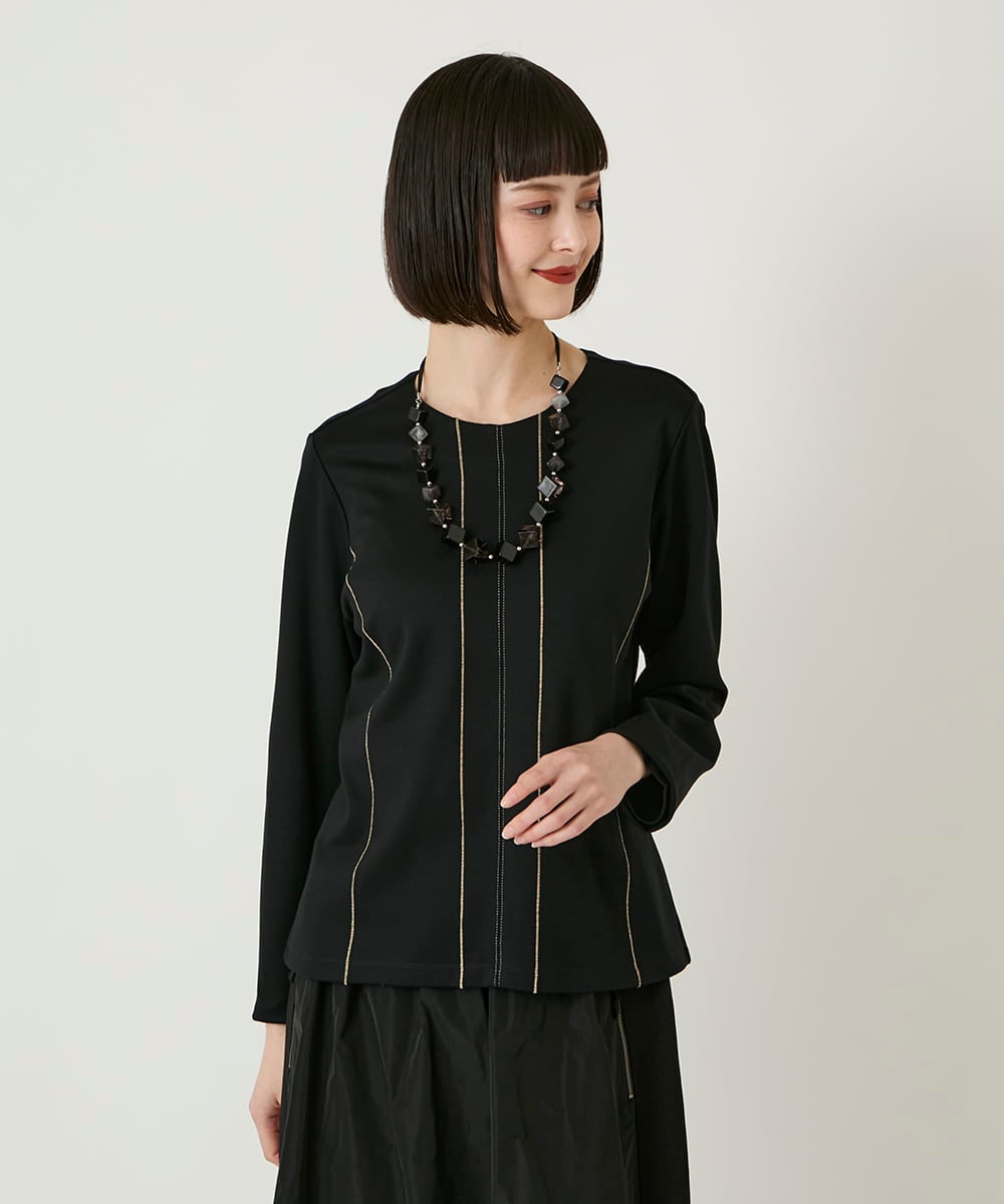 RP2AE03090 HIROKO BIS(ヒロコ ビス) キューブネックレス ブラウン