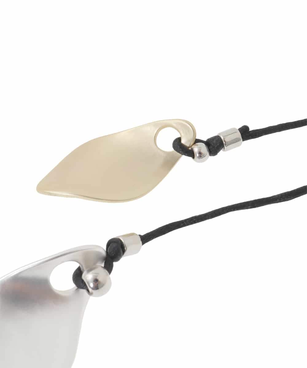 RP2AG02080 HIROKO BIS(ヒロコ ビス) ペタルモチーフデザインネックレス シルバー