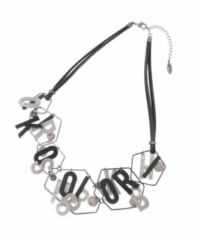 RP2AH62098 HIROKO BIS BISランダムロゴネックレス