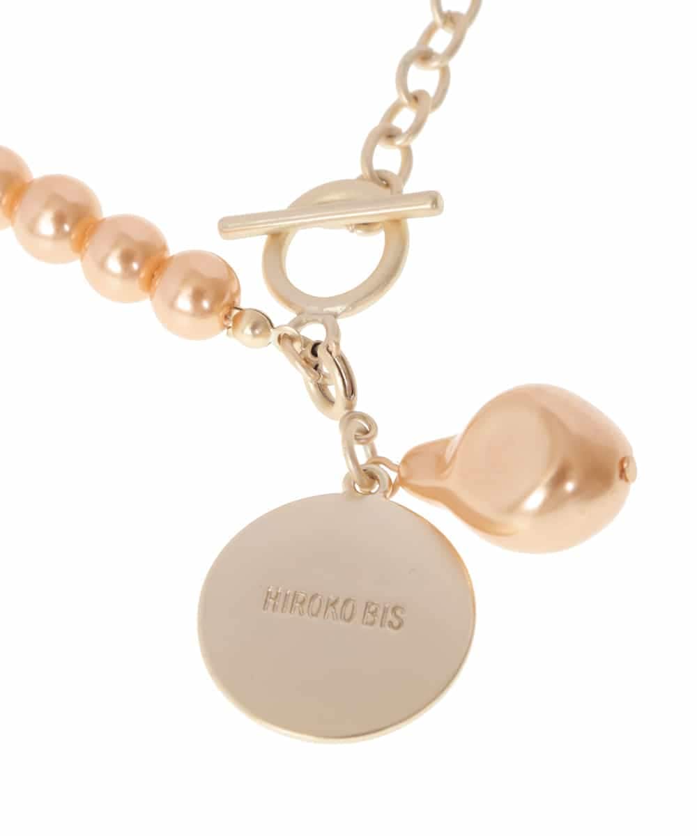 RP2AS02090 HIROKO BIS(ヒロコ ビス) パールチェーンネックレス ゴールド