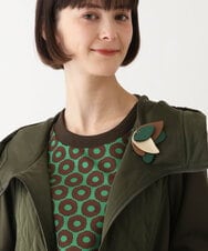 RP2AV01110 HIROKO BIS(ヒロコ ビス) カラーMIX三連ネックレス ゴールド