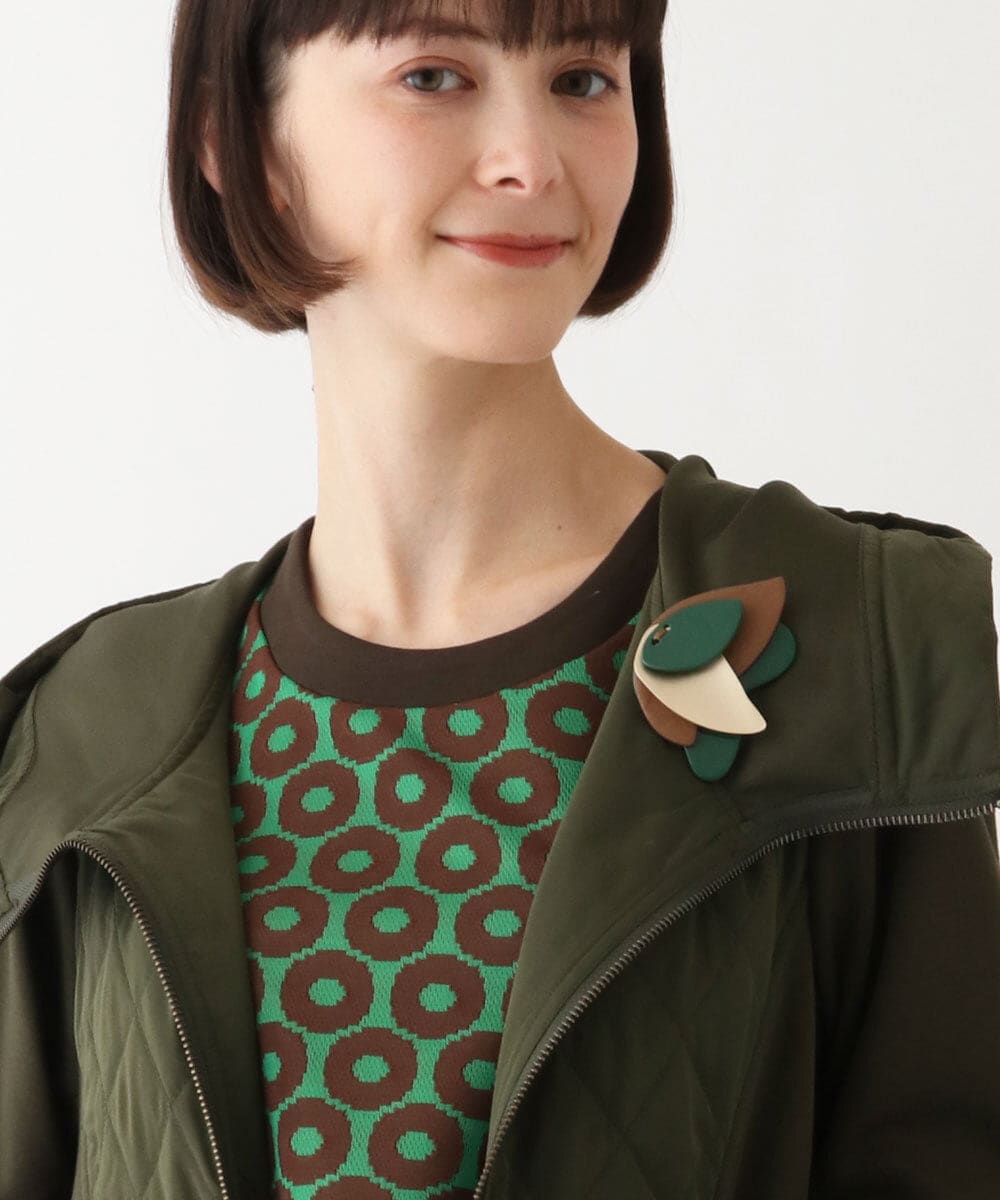 RP2AV01110 HIROKO BIS(ヒロコ ビス) カラーMIX三連ネックレス ゴールド