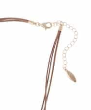 RP2AV01110 HIROKO BIS(ヒロコ ビス) カラーMIX三連ネックレス ゴールド