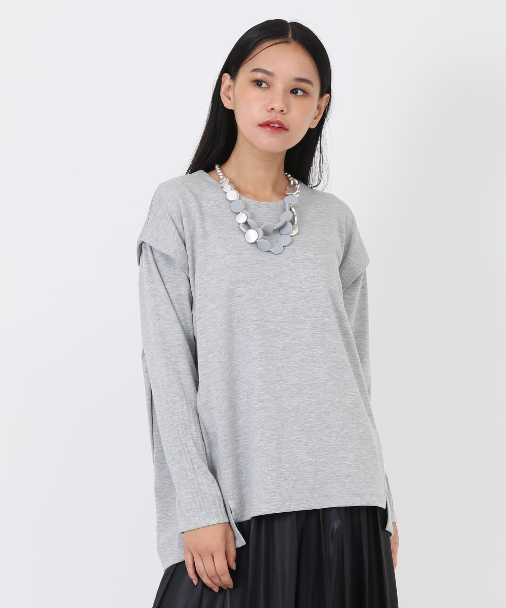 RP2AW02110 HIROKO BIS(ヒロコ ビス) フロッキーマルタマネックレス シルバー