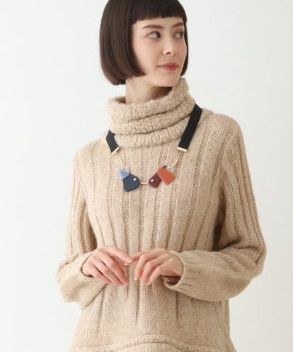RP2CV01100 HIROKO BIS アクリルパーツネックレス