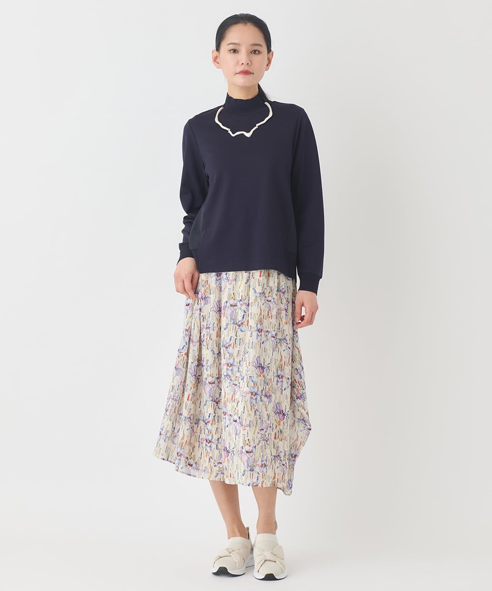 RP2DD02080 HIROKO BIS(ヒロコ ビス) ミックスメタルショートネックレス シルバー