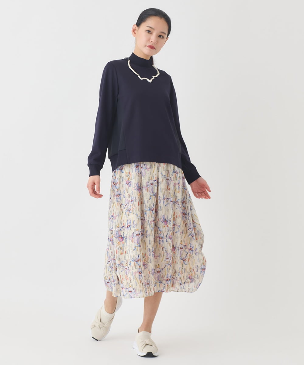 RP2DD02080 HIROKO BIS(ヒロコ ビス) ミックスメタルショートネックレス シルバー