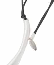 RP2DD02080 HIROKO BIS(ヒロコ ビス) ミックスメタルショートネックレス シルバー