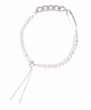 RP2DS01120 HIROKO BIS(ヒロコ ビス) メタルパーツネックレス シルバー