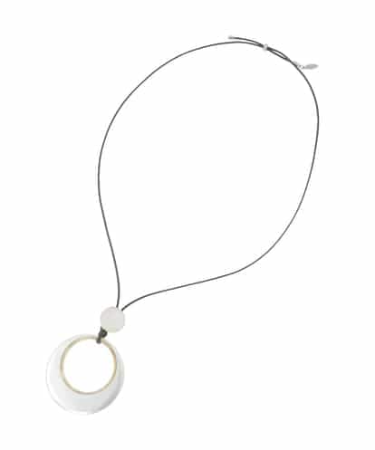 RP2ED21120  シェルパール水牛ネックレス