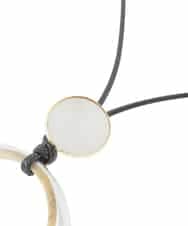 RP2ED21120 HIROKO BIS(ヒロコ ビス) シェルパール水牛ネックレス シルバー