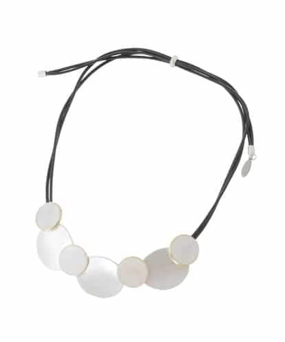 RP2ED22090 HIROKO BIS シェルパールメタルショートネックレス