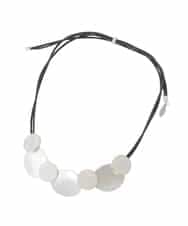 RP2ED22090 HIROKO BIS(ヒロコ ビス) シェルパールメタルショートネックレス シルバー