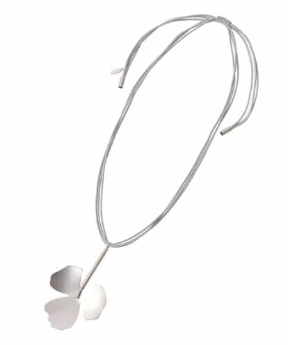 RP2EG18092 HIROKO BIS メタルフラワーロングネックレス